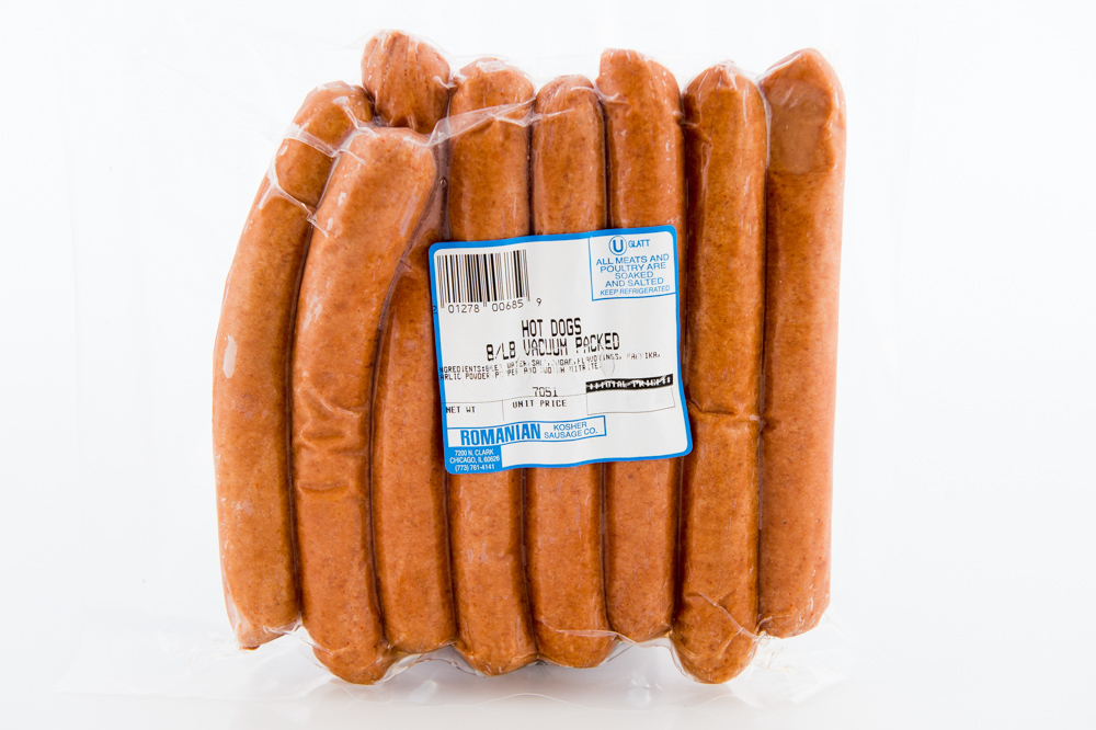 Image of Romanian Kosher Sausage 8 to a pound